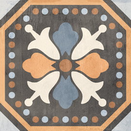 Глазурованный керамогранит, SANT'AGOSTINO, PATCHWORK, разноцветный, 20*20, PatchworkColors03