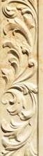 Декоративный элемент, LA FAENZA, Caracalla, Бежевый, 12.5*45, L.Venetian12B