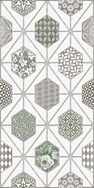 Керамическая плитка, AZORI, DEVORE, 31.5*63, Devore_Light_Geometria_Decor