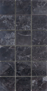 Мозаика, MEGA TILE, High Glossy (MEGA TILE), Коричневый, 15*30, Mk.DarkEmperadorGlossy1530