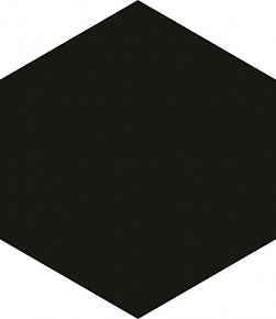 Глазурованный керамогранит, APE, Home Colle, Черный, 17.5*20.2, HexagonBlack