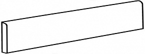 Плинтус (Плитка), LEONARDO, MOON (Leonardo 1502), Белый, 6*90, Moonbt90w