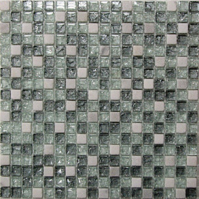 Мозаика, Bonaparte, Мозаика стеклянная и стеклянная с камнем, 30*30, GlassStone1