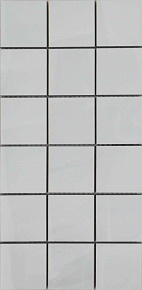 Мозаика, Asia Pacific, GLOSSY (Asia Pacific Impex), серебряный, 15*30, Mk.OnyxHermanSilverx1530