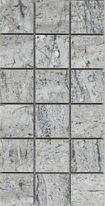 Мозаика, UNICO TILES, POLISHED, Серо-бежевый, 15*30, Mk.DynaImpastaPolished1530