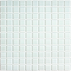 Мозаика, Bonaparte, Мозаика стеклянная и стеклянная с камнем, 30*30, WhiteGlass