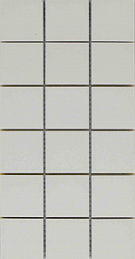 Мозаика, MEGA TILE, Crayon, Белый, 15*30, Mk.TCWhiteMat1530