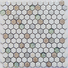 Мозаика, Bonaparte, Керамическая мозаика, 30.5*30.2, Deluxe