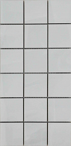 Мозаика, Asia Pacific, GLOSSY (Asia Pacific Impex), серебряный, 15*30, Mk.OnyxHermanSilverx1530