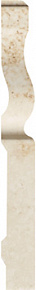 Декоративный элемент, LA FAENZA, Caracalla, Бежевый, 1.5*12.5, A.Z.VenetianA