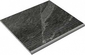 Ступень, IMOLA, X-Rock (IMOLA CERAMICA), Черный, 30*30, GBX-ROCKN30_4