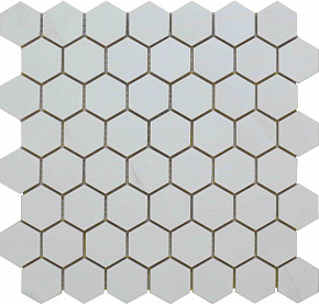 Мозаика, IMOLA, THEROOM, Белый, 29.7*28.5, Mk.Hex.AbsWhRm