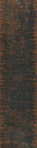 Глазурованный керамогранит, SANT'AGOSTINO, Oxidart, Черный, 30*120, Oxi.DecorDark30120