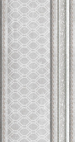 Декоративный элемент, MAYOLICA, ROYAL (MAYOLICA), Серый, 15*28, ZocaloRoyalNatural