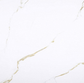 Глазурованный керамогранит, Bonaparte,  керамогранит, Белый, 60*60, GoldenCarrara60*60