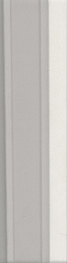 Декоративный элемент, Aparici, SWAN, Белый, 7.5*29.75, SwanWhiteBordure