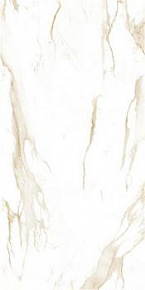 Глазурованный керамогранит, Keratile, Syros, Белый, 59.5*120, SyrosGold