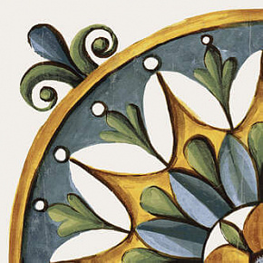 Декоративный элемент, SANT'AGOSTINO, Vita (Sant'Agostino), разноцветный, 20*20, Sole01Luc