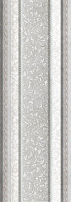 Декоративный элемент, MAYOLICA, ROYAL (MAYOLICA), Серый, 10*28, CenefaRoyalNatural