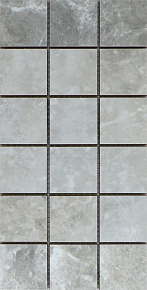 Мозаика, CRISTACER, GLAMOUR, Серый, 15*30, Mk.GlamourSilver_Floor1530