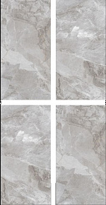 Глазурованный керамогранит, UNICO TILES, POLISHED, 60*120, MildstoneGreyPolished