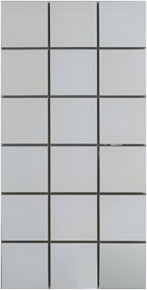 Мозаика, UNICO TILES, POLISHED, Светло-серый, 15*30, Mk.AquaOnyxPolished1530