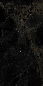 Глазурованный керамогранит, IMOLA, THEROOM, Черный, 60*120, Infbr612lp