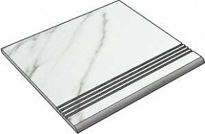 Ступень, Keratile, Aston (KTL CERAMICAS), Белый, 30*30, GBAstonWhite30_4