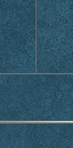 Керамическая плитка, AtlasConcordeRussia, Drift/Дрифт, Синий/Голубой, 19.7*39.7, DriftBluLine/ДрифтБлюЛайн