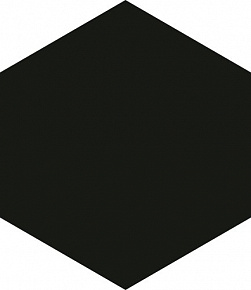 Глазурованный керамогранит, APE, Home Colle, Черный, 17.5*20.2, HexagonBlack
