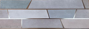 Керамическая плитка, SALONI, KROMA, разноцветный, 29.5*90, Dec.PackDynamicAcero30x90_10.2