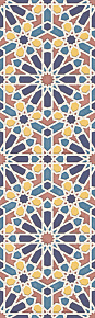 Керамическая плитка, Aparici, Alhambra (Aparici), Голубой, 29.75*99.55, AlhambraBlueMexuar