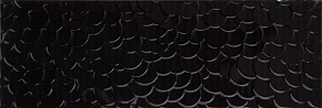 Керамическая плитка, Aparici, NORDIC S-7, Черный, 29.75*89.46, NordicNegroShell29,75X89,46