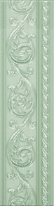 Декоративный элемент, APE, Caprichosa, Зеленый, 4*15, MolduraYaraVerdePastel4X15